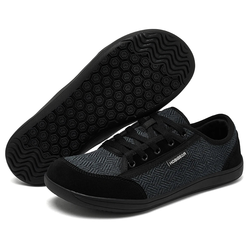 HOBIBEAR Minimalist Cowhide Leather Sneakers Stylish Fit | Inner sole