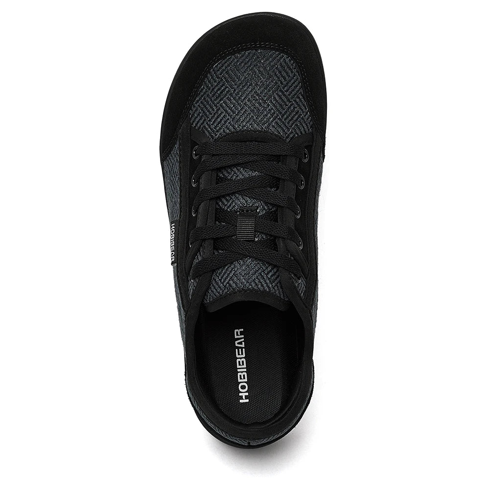 HOBIBEAR Minimalist Cowhide Leather Sneakers Stylish Fit | Inner sole