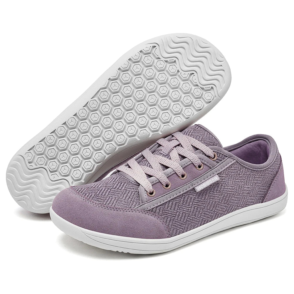 HOBIBEAR Minimalist Cowhide Leather Sneakers Stylish Fit | Inner sole