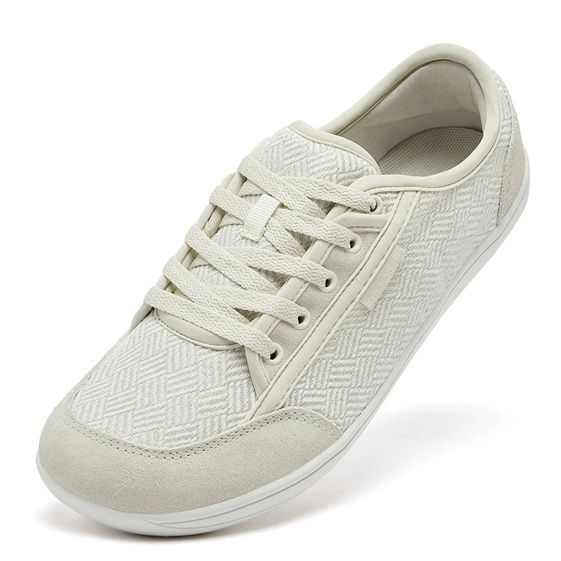 HOBIBEAR Minimalist Cowhide Leather Sneakers Stylish Fit | Inner sole